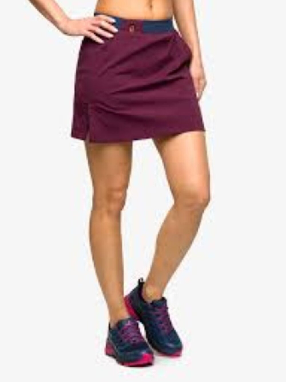 NWT MOUNTAIN EQUIPMENT Dynamo Women's Skort in Raisin Size M